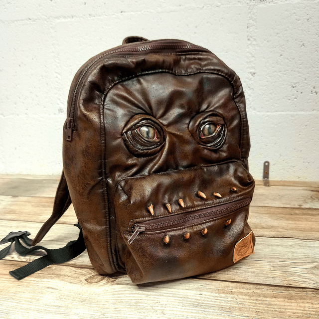 Sac à dos - monstre marron