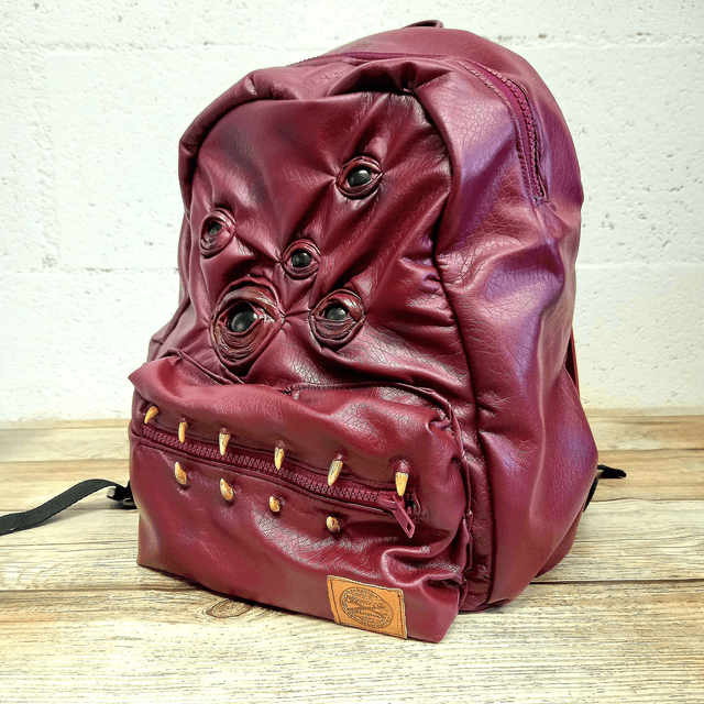 Sac à dos - monstre bordeau