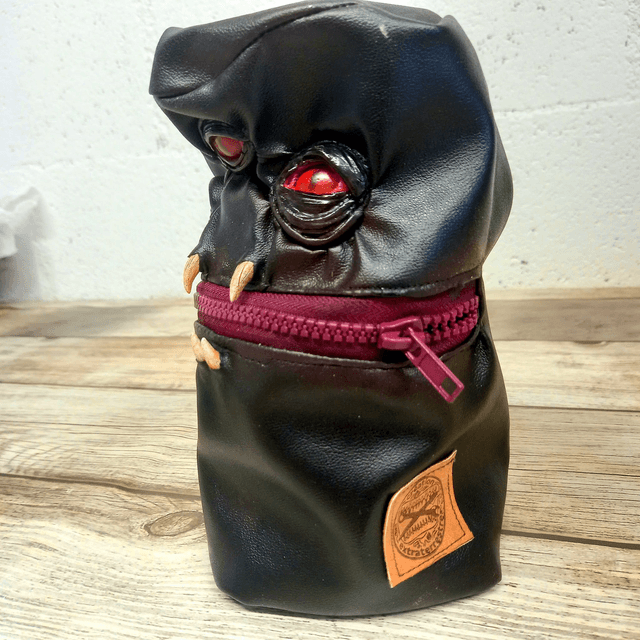 Trousse pot - monstre noir