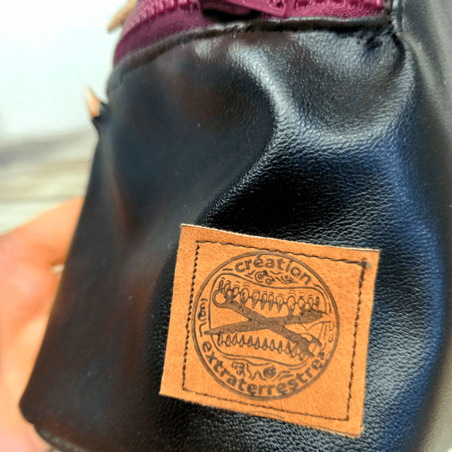 Trousse pot - monstre noir