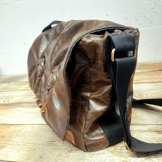 Sac besace - monstre marron