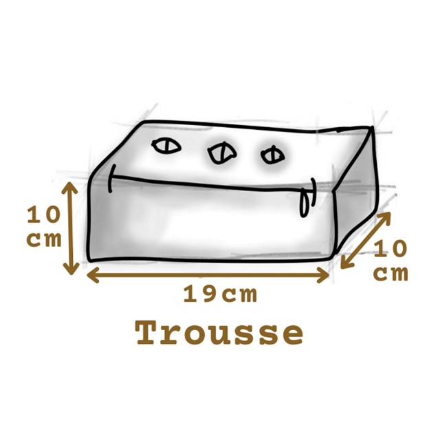 Trousse - monstre violet